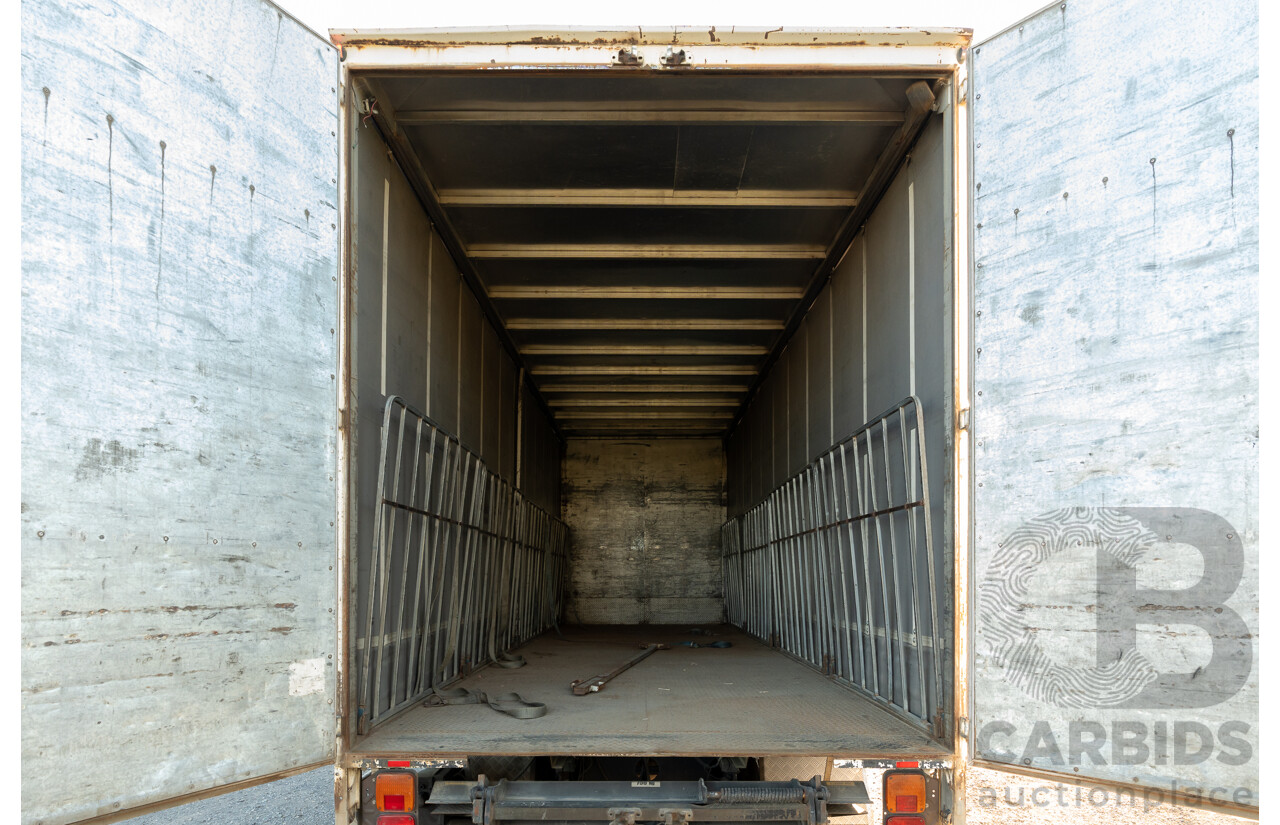 02/2008, Hino Ad Trans 500 Series, GH 1727, 12 Pallet, Curtainsider Canopy Truck with 750KG Taillift