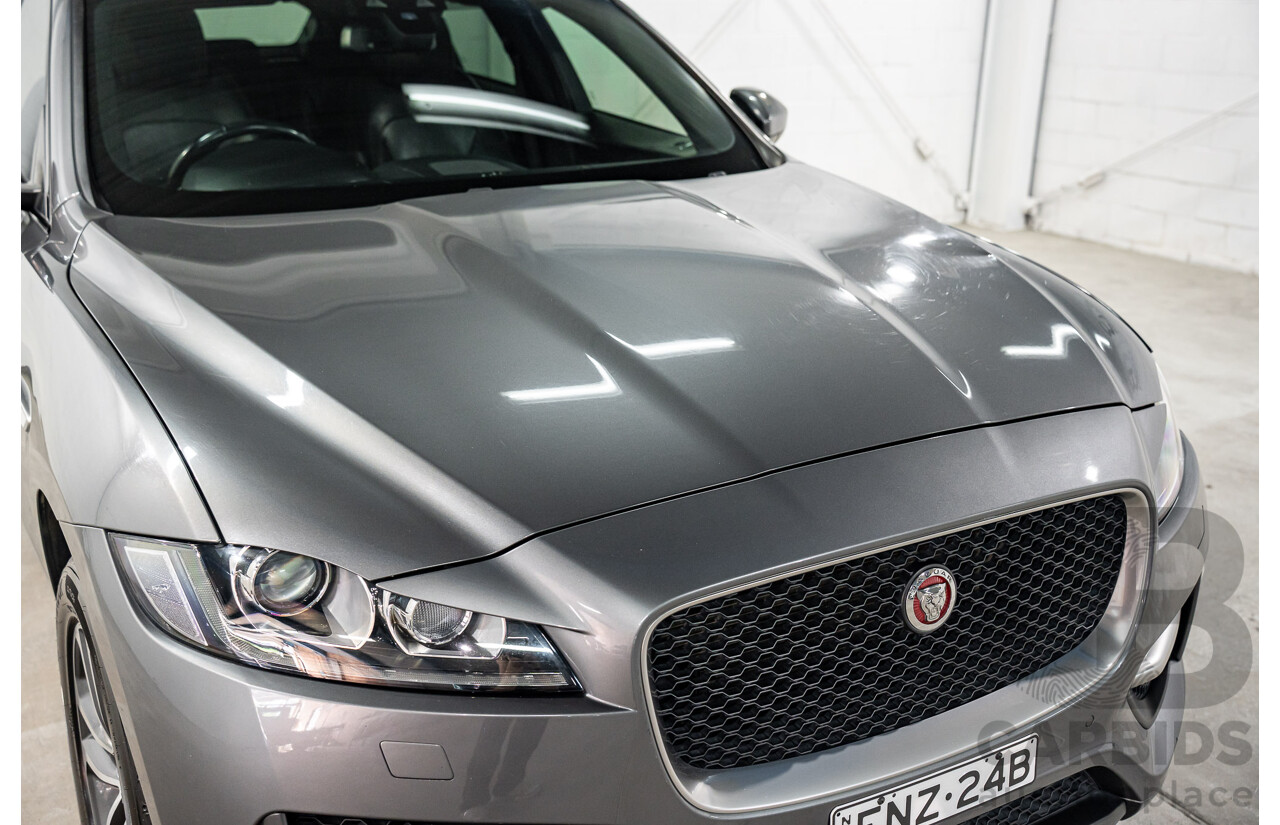 11/2016 Jaguar F-Pace 20d R-Sport (AWD) 4d Wagon Corris Grey Metallic Turbo Diesel 2.0L