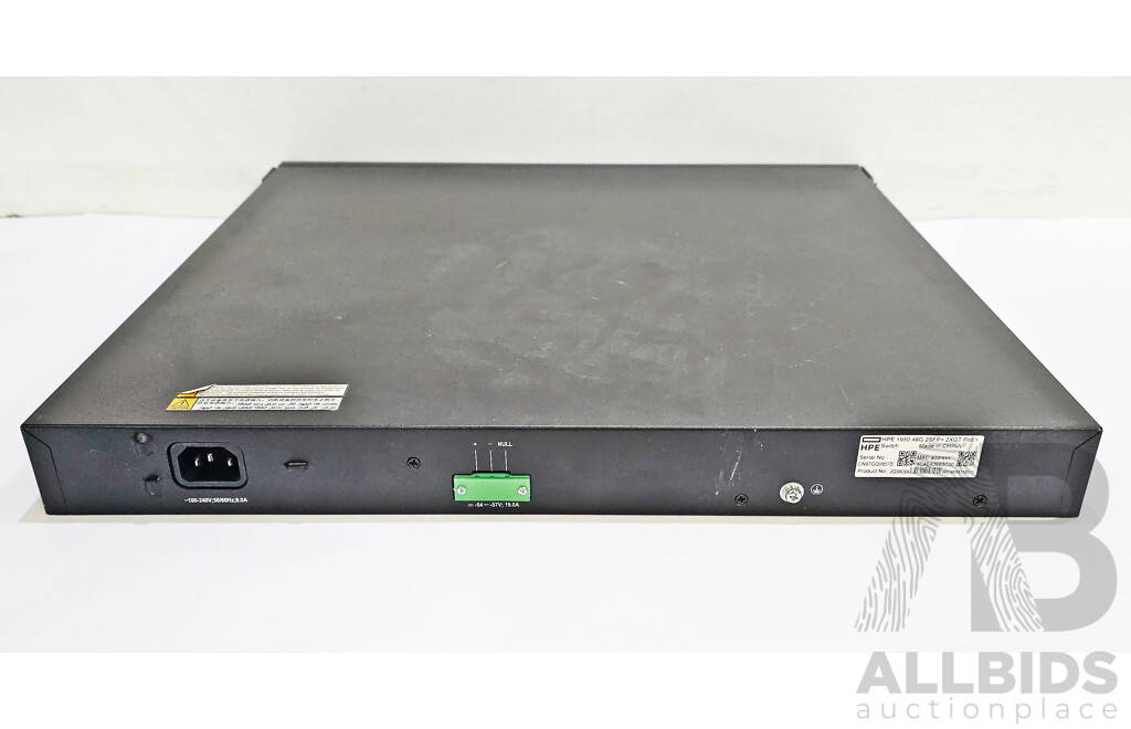 HPE (JG963A) OfficeConnect 1950 Series 48-Port Gigabit PoE+ Switch