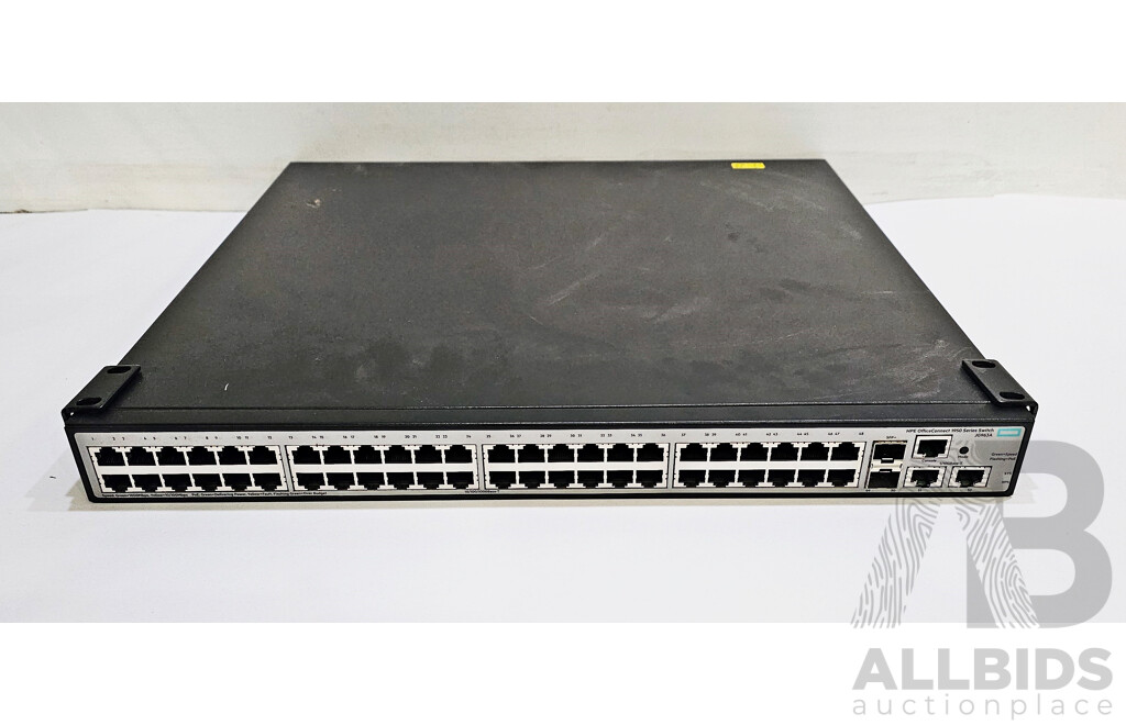 HPE (JG963A) OfficeConnect 1950 Series 48-Port Gigabit PoE+ Switch