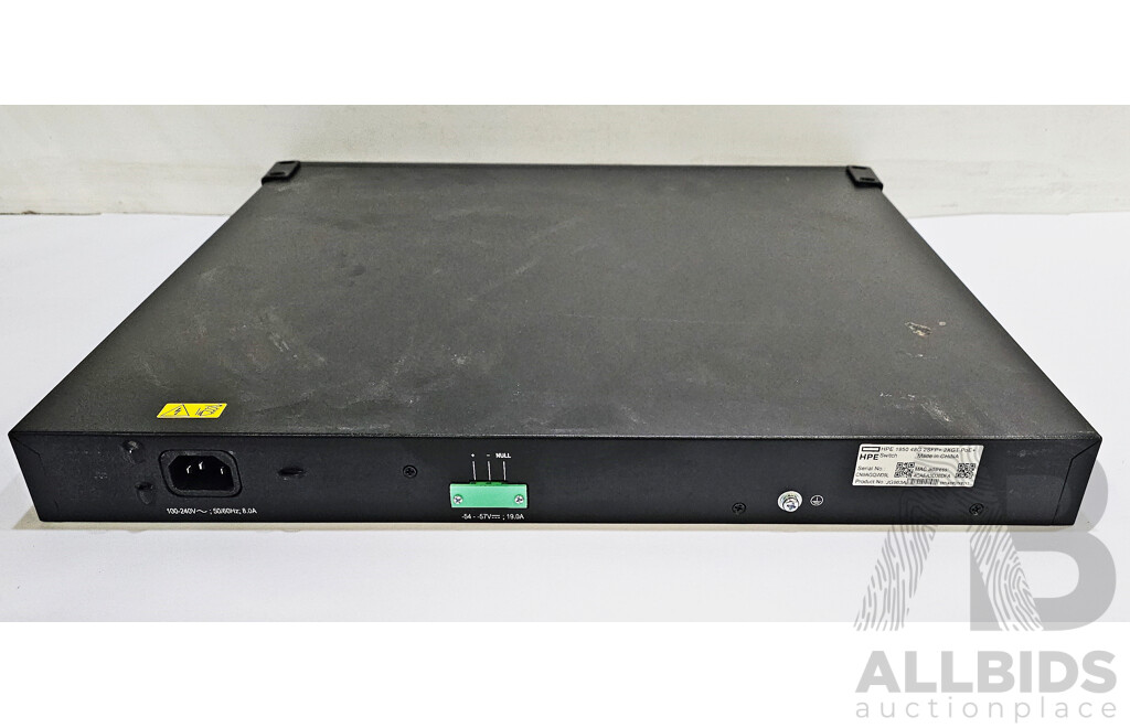 HPE (JG963A) OfficeConnect 1950 Series 48-Port Gigabit PoE+ Switch