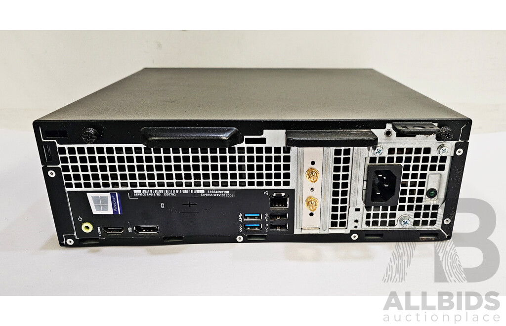 Dell OptiPlex 3050 Intel Core i5 (7500) 3.40GHz-3.80GHz 4-Core CPU Desktop Computer
