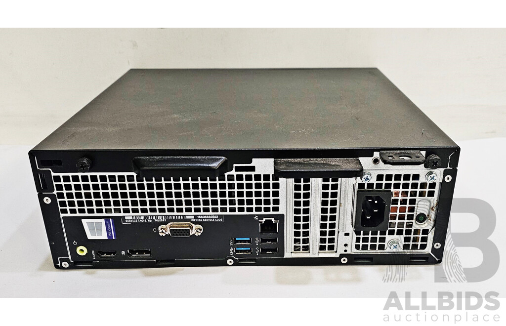 Dell OptiPlex 3050 Intel Core i5 (7500) 3.40GHz-3.80GHz 4-Core CPU Desktop Computer