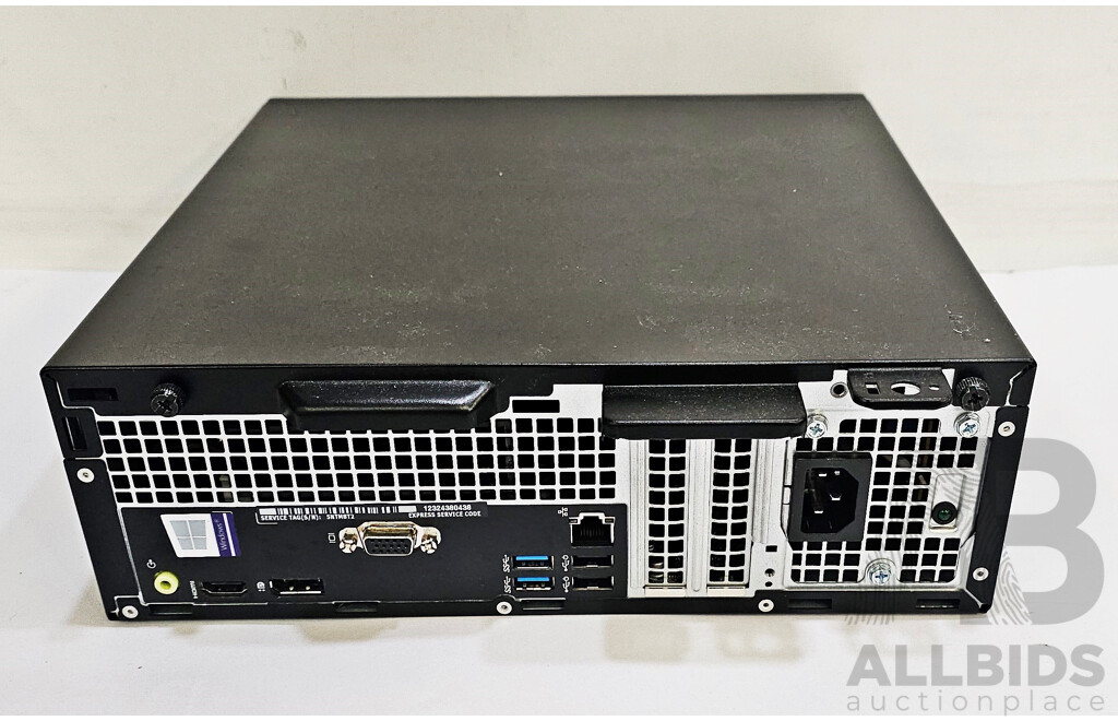 Dell OptiPlex 3050 Intel Core i5 (7500) 3.40GHz-3.80GHz 4-Core CPU Desktop Computer