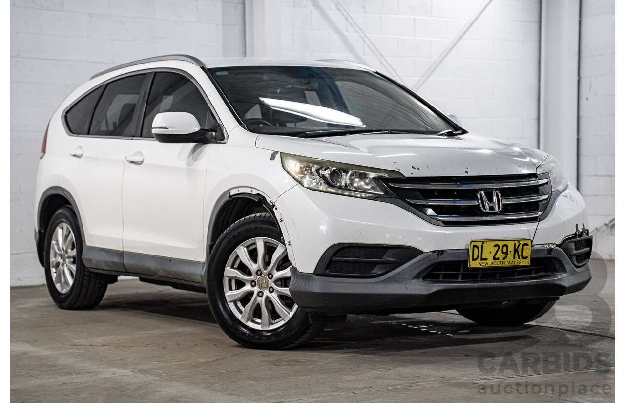 1/2014 Honda CR-V VTi (4x4) 30 MY15 4d Wagon Taffeta White 2.4L