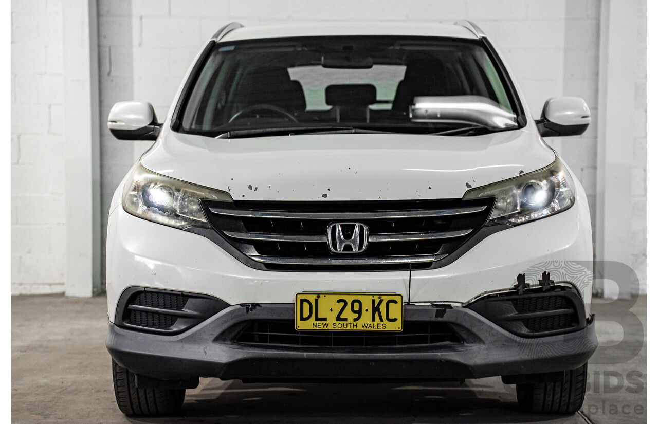 1/2014 Honda CR-V VTi (4x4) 30 MY15 4d Wagon Taffeta White 2.4L