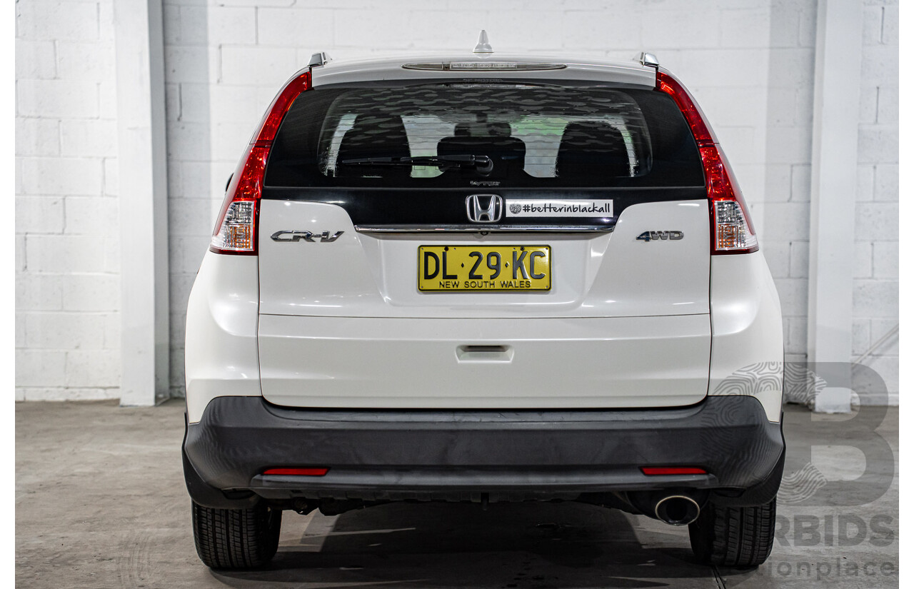1/2014 Honda CR-V VTi (4x4) 30 MY15 4d Wagon Taffeta White 2.4L