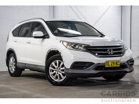 1/2014 Honda CR-V VTi (4x4) 30 MY15 4d Wagon Taffeta White 2.4L