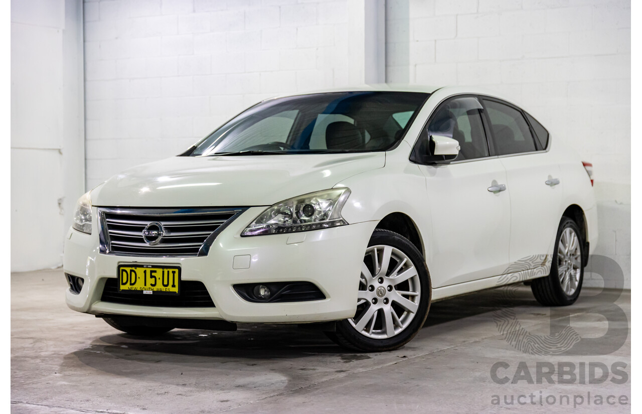 3/2013 Nissan Pulsar Ti B17 4d Sedan Diamond White 1.8L