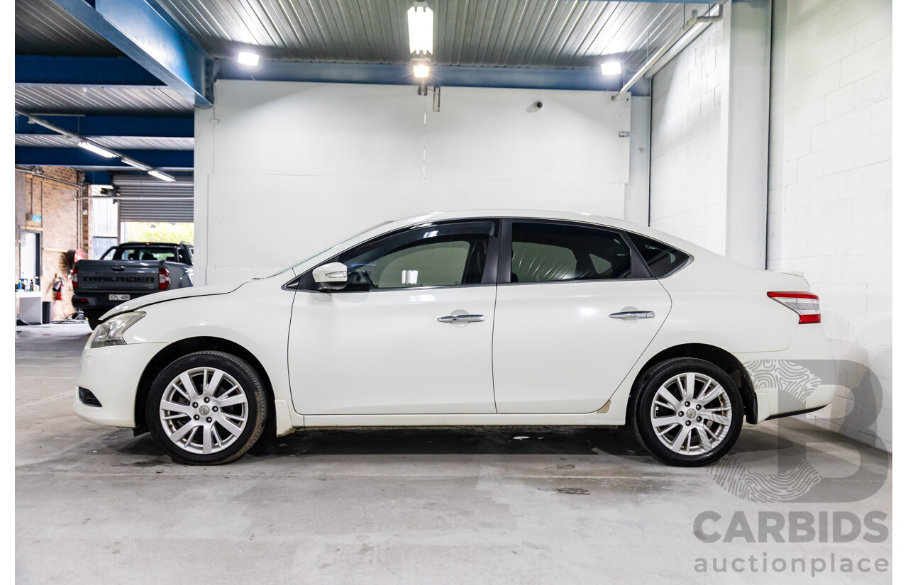 3/2013 Nissan Pulsar Ti B17 4d Sedan Diamond White 1.8L