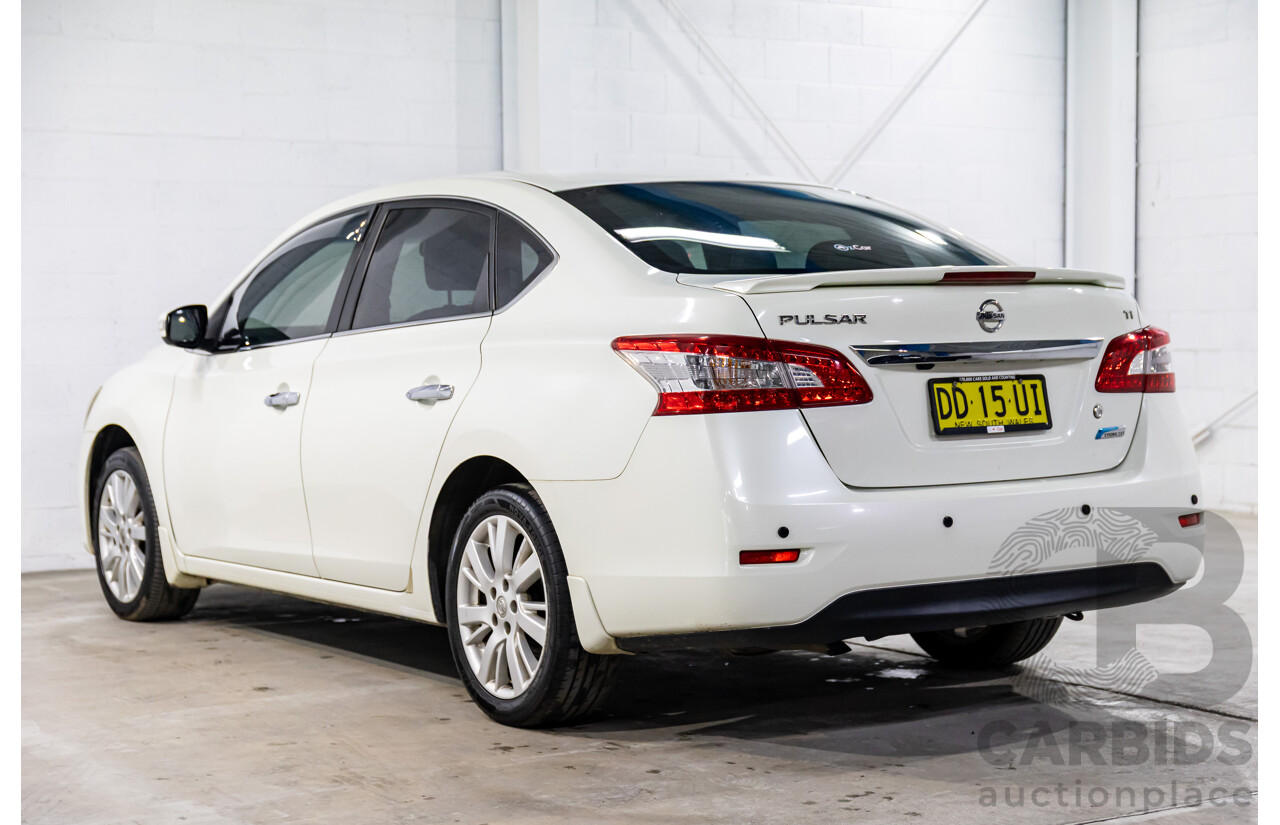 3/2013 Nissan Pulsar Ti B17 4d Sedan Diamond White 1.8L
