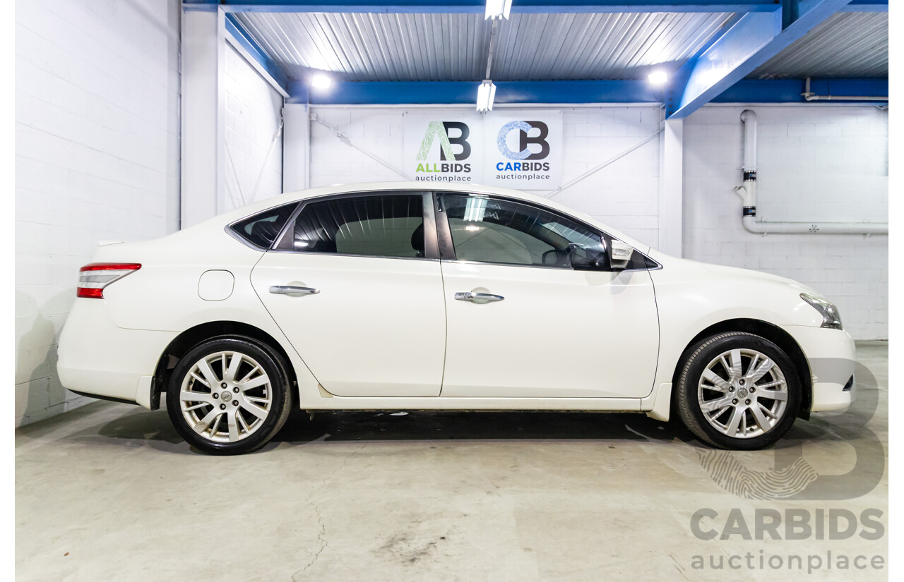 3/2013 Nissan Pulsar Ti B17 4d Sedan Diamond White 1.8L