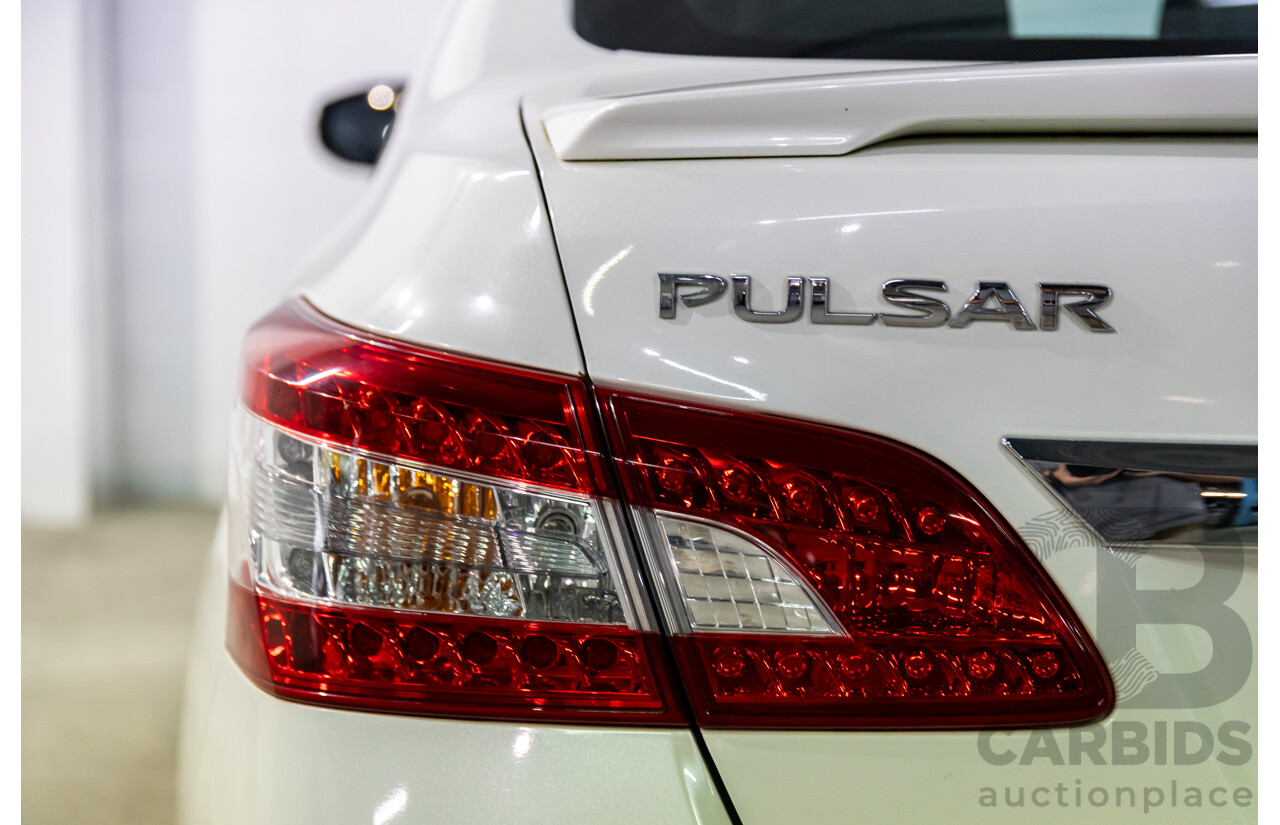 3/2013 Nissan Pulsar Ti B17 4d Sedan Diamond White 1.8L