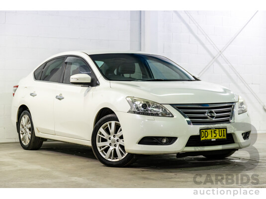 3/2013 Nissan Pulsar Ti B17 4d Sedan Diamond White 1.8L