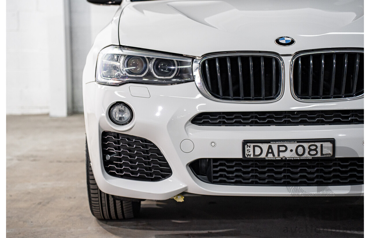 8/2015 BMW X3 xDrive20i M Sport F25 MY15 4d Wagon Alpine White Turbo 2.0L