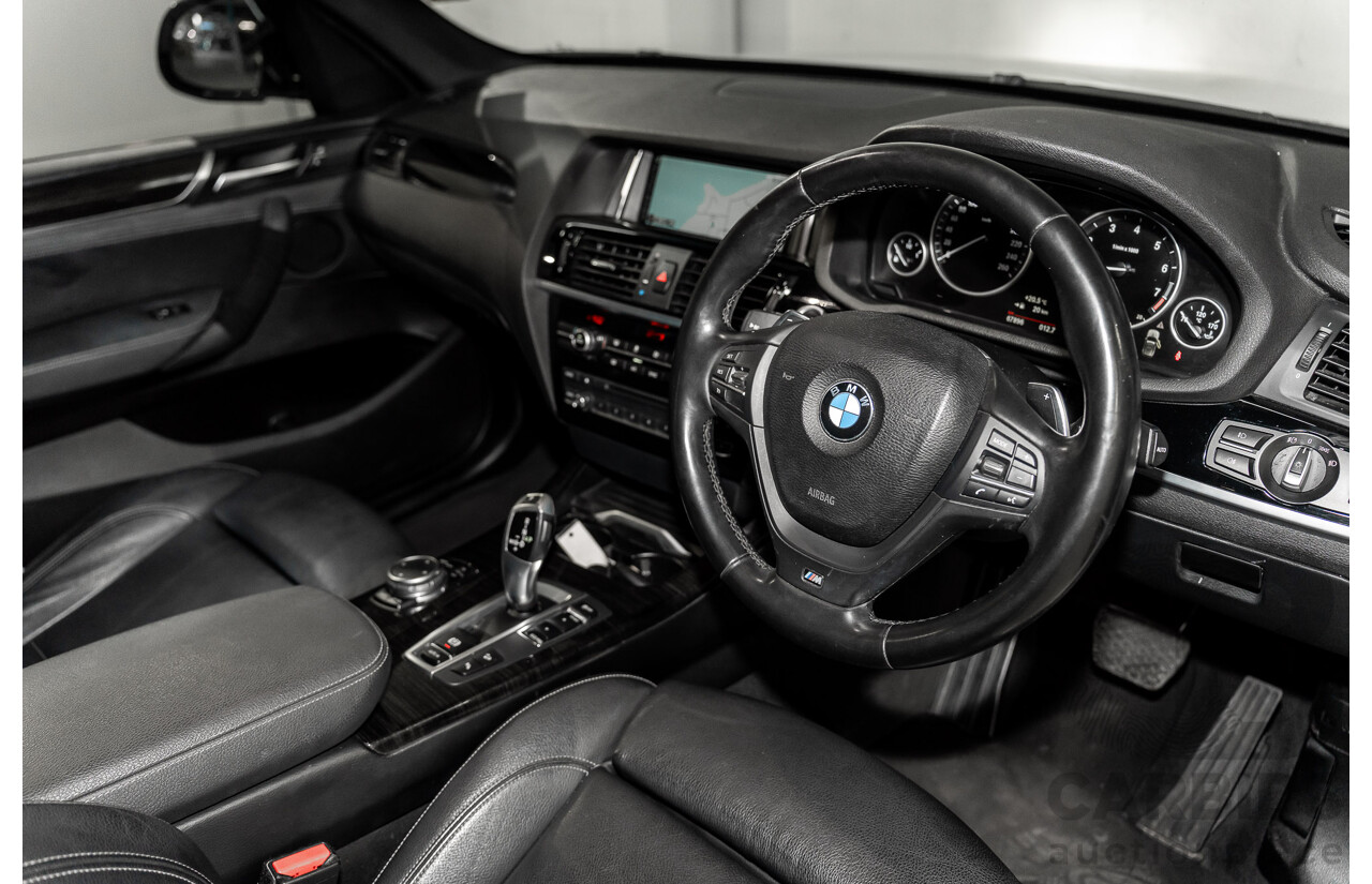 8/2015 BMW X3 xDrive20i M Sport F25 MY15 4d Wagon Alpine White Turbo 2.0L