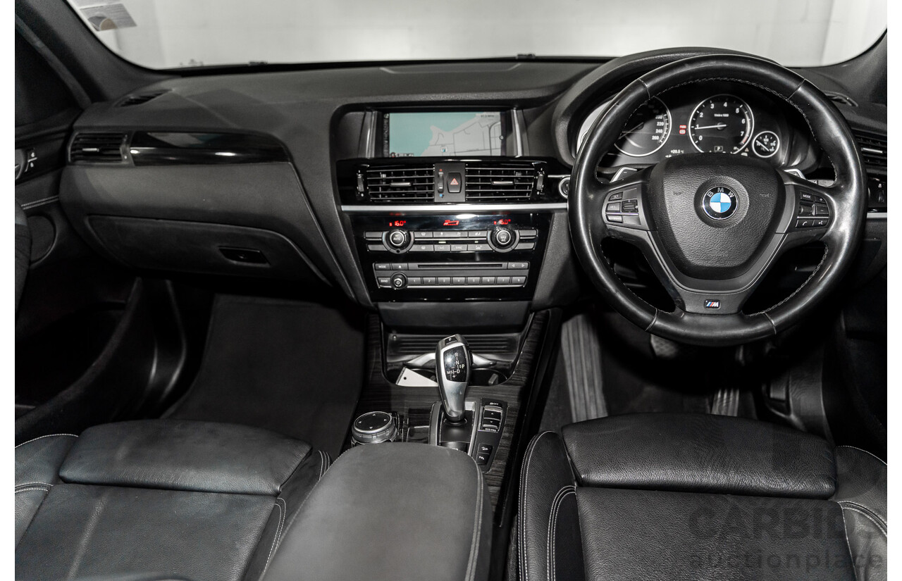 8/2015 BMW X3 xDrive20i M Sport F25 MY15 4d Wagon Alpine White Turbo 2.0L