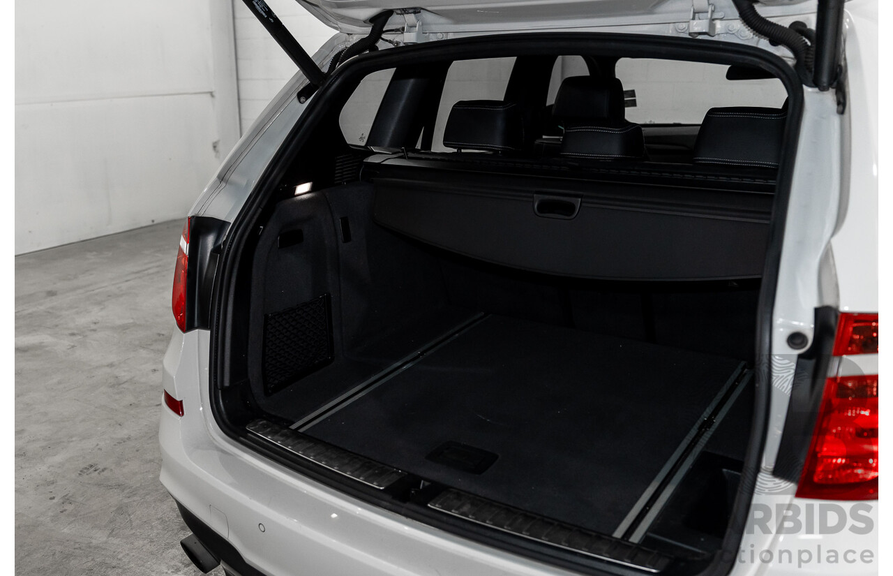 8/2015 BMW X3 xDrive20i M Sport F25 MY15 4d Wagon Alpine White Turbo 2.0L