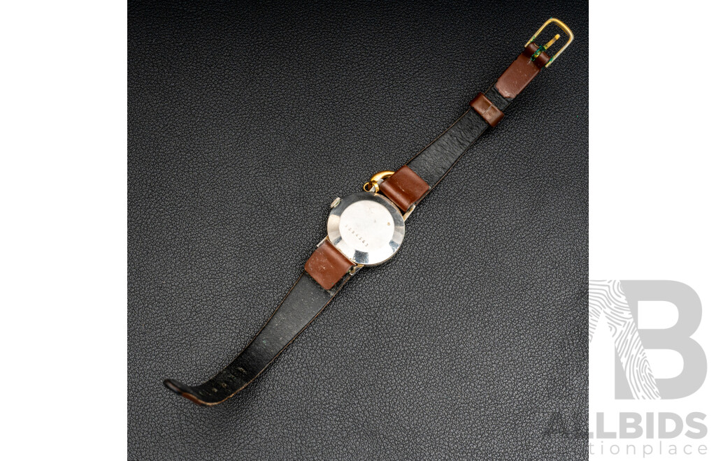 Eterna Ladies Vintage Dress Watch with 9ct Gold Cornicello Charm - Working