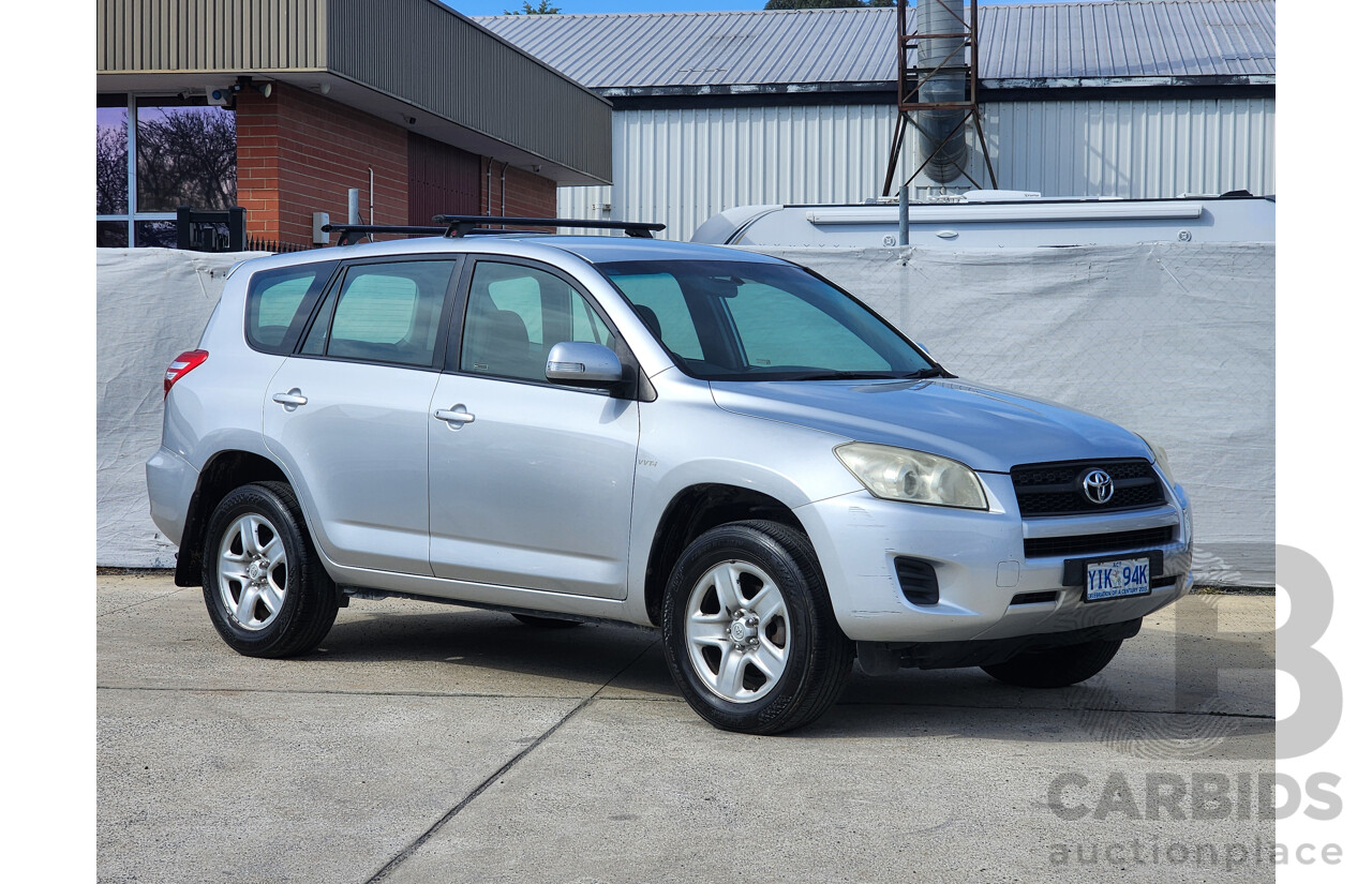 6/2010 Toyota Rav4 CV (4x4) ACA33R 08 UPGRADE 4d Wagon Silver 2.4L