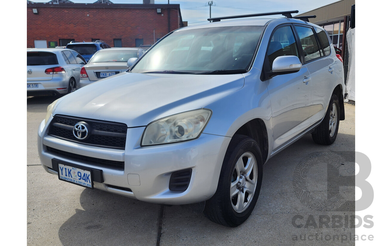 6/2010 Toyota Rav4 CV (4x4) ACA33R 08 UPGRADE 4d Wagon Silver 2.4L