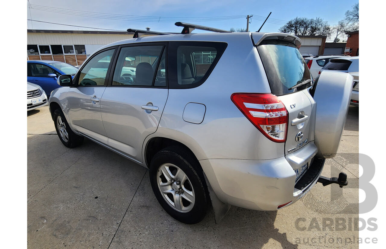 6/2010 Toyota Rav4 CV (4x4) ACA33R 08 UPGRADE 4d Wagon Silver 2.4L