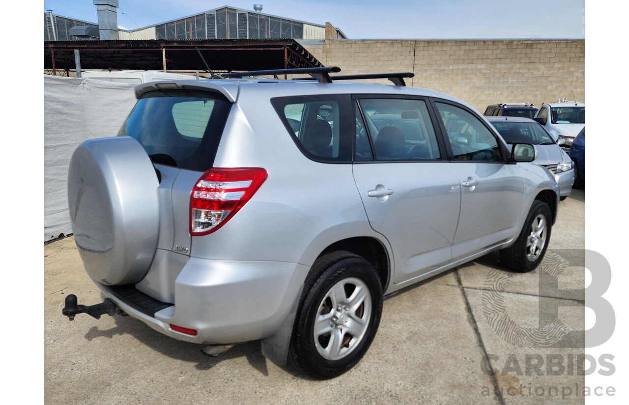 6/2010 Toyota Rav4 CV (4x4) ACA33R 08 UPGRADE 4d Wagon Silver 2.4L
