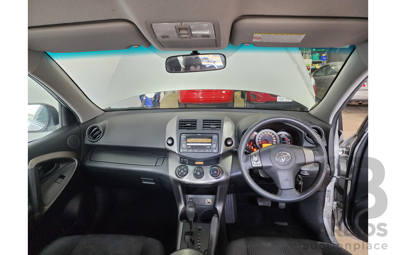 6/2010 Toyota Rav4 CV (4x4) ACA33R 08 UPGRADE 4d Wagon Silver 2.4L