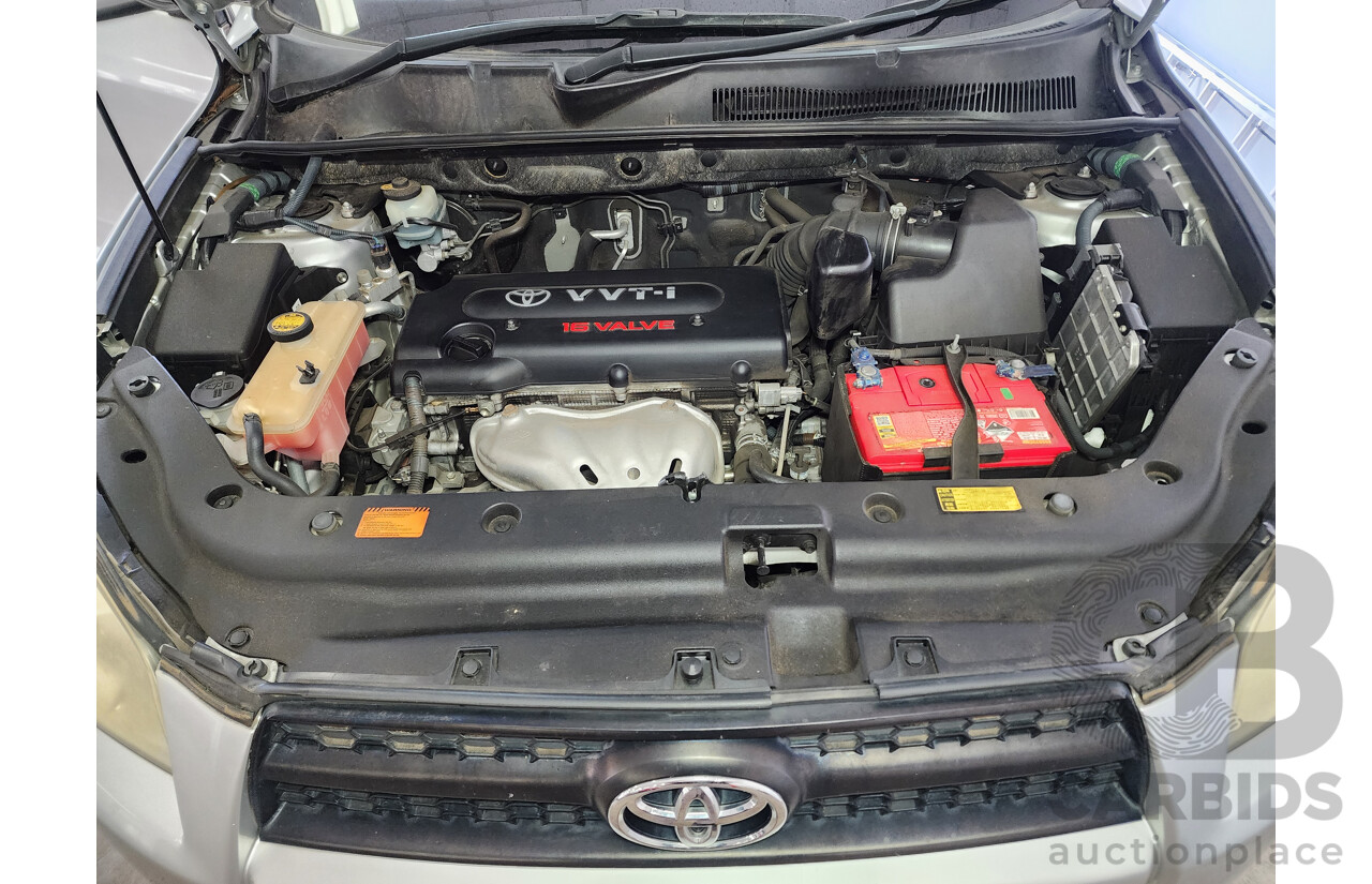 6/2010 Toyota Rav4 CV (4x4) ACA33R 08 UPGRADE 4d Wagon Silver 2.4L