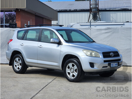 6/2010 Toyota Rav4 CV (4x4) ACA33R 08 UPGRADE 4d Wagon Silver 2.4L