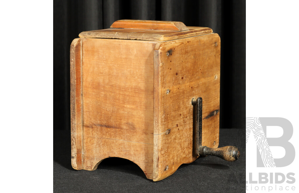 Vintage Timber Butter Churn