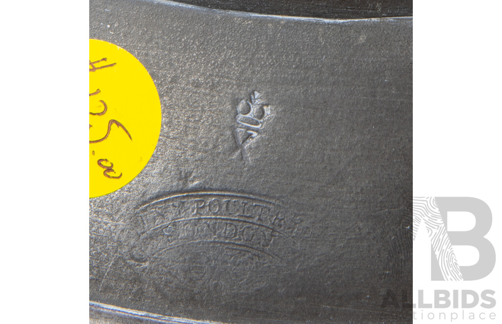 Antique Burford & Green Pewter Charger, Ten Pewter Plates by Samuel Ellis & Others, Set Four Antique Pewter Spoons, All Mid to Late 1700s, Also Three Books Regarding Pewter