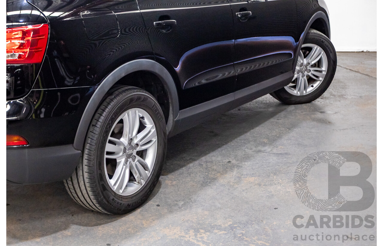 8/2012 Audi Q3 2.0 TFSI Quattro (AWD) 8U 4d Wagon Brilliant Black Turbo 2.0L - 155kw Version
