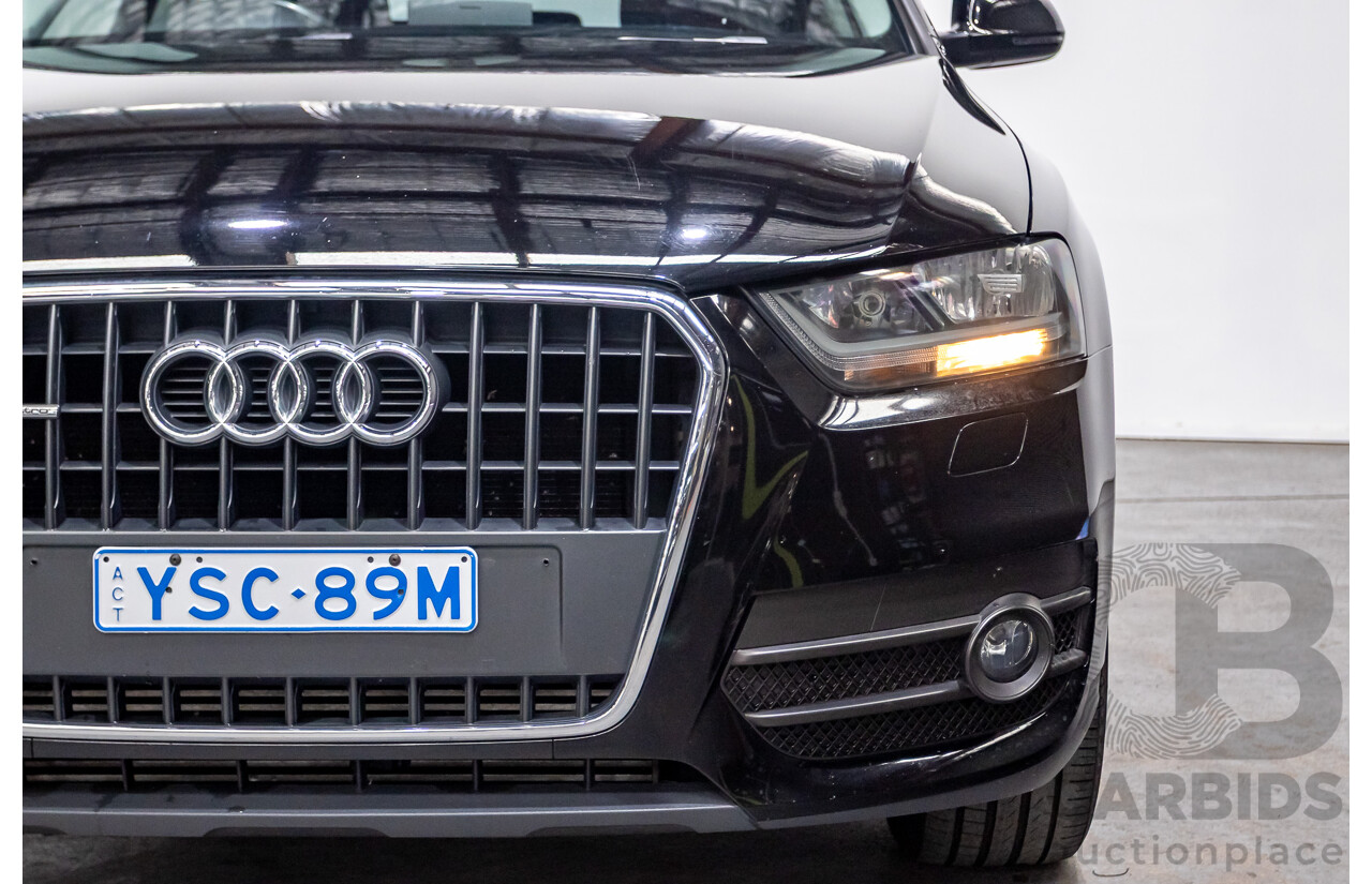 8/2012 Audi Q3 2.0 TFSI Quattro (AWD) 8U 4d Wagon Brilliant Black Turbo 2.0L - 155kw Version