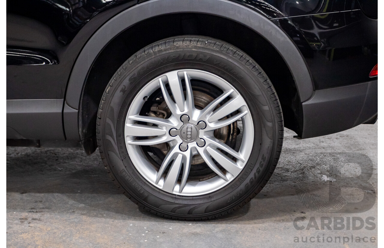 8/2012 Audi Q3 2.0 TFSI Quattro (AWD) 8U 4d Wagon Brilliant Black Turbo 2.0L - 155kw Version