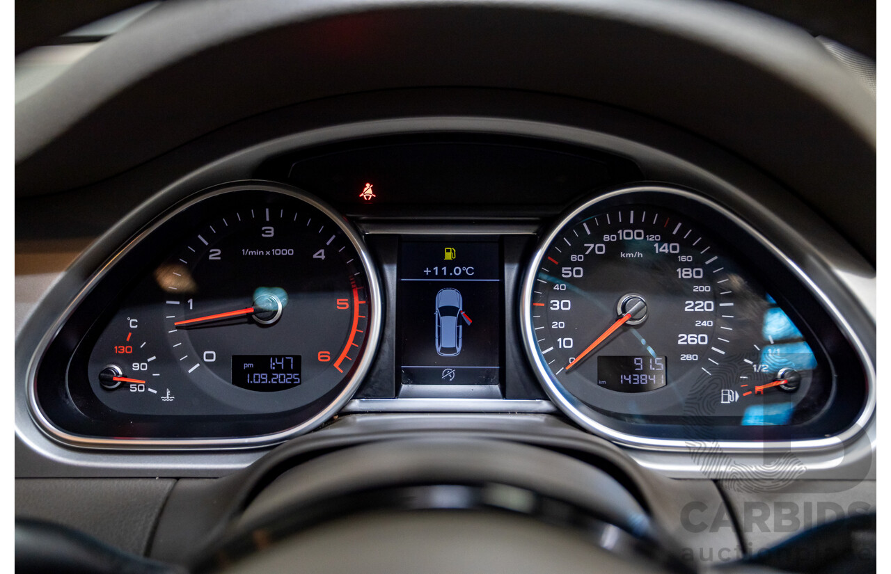 9/2014 Audi Q7 3.0 TDI Quattro S-Line Pack (AWD) MY14 4d Wagon Bahia Beige Turbo Diesel V6 3.0L - 7 Seater