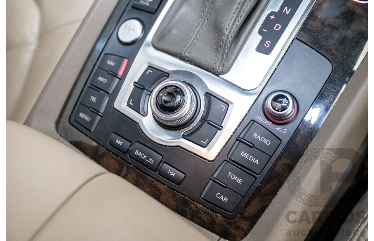 9/2014 Audi Q7 3.0 TDI Quattro S-Line Pack (AWD) MY14 4d Wagon Bahia Beige Turbo Diesel V6 3.0L - 7 Seater