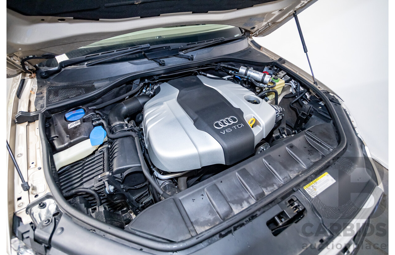 9/2014 Audi Q7 3.0 TDI Quattro S-Line Pack (AWD) MY14 4d Wagon Bahia Beige Turbo Diesel V6 3.0L - 7 Seater