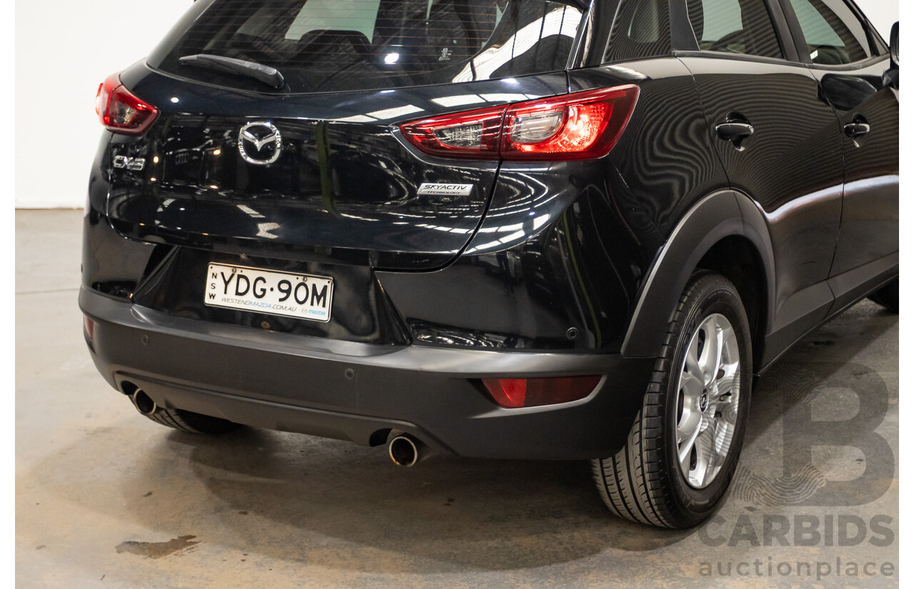 6/2015 Mazda CX-3 MAXX DK 4d Wagon Jet Black 2.0L