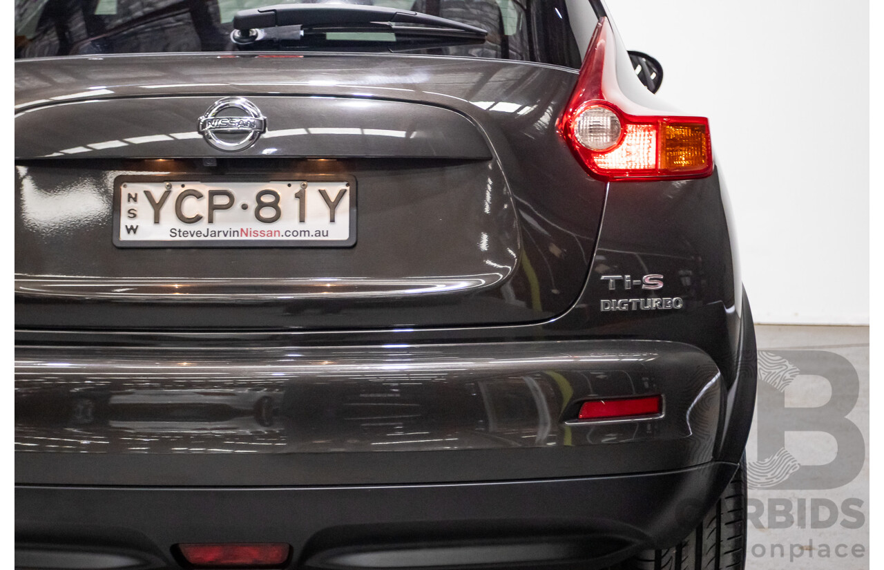 5/2015 Nissan Juke Ti-S (AWD) F15 4d Wagon Coyote Brown Metallic Turbo 1.6L