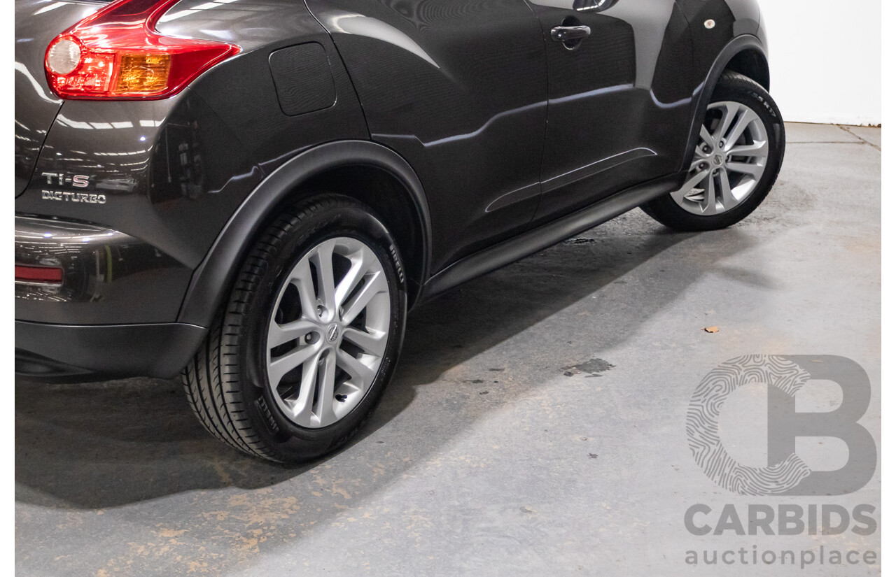 5/2015 Nissan Juke Ti-S (AWD) F15 4d Wagon Coyote Brown Metallic Turbo 1.6L