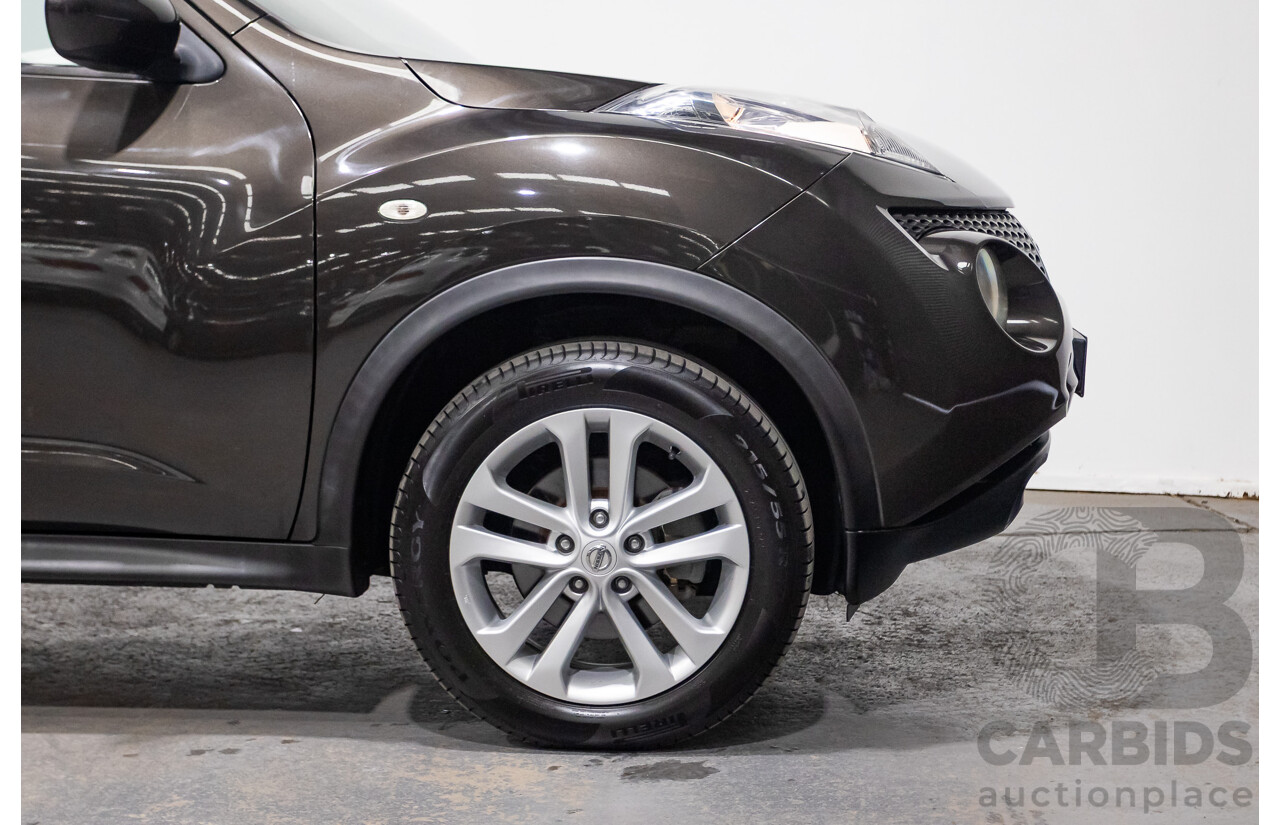 5/2015 Nissan Juke Ti-S (AWD) F15 4d Wagon Coyote Brown Metallic Turbo 1.6L