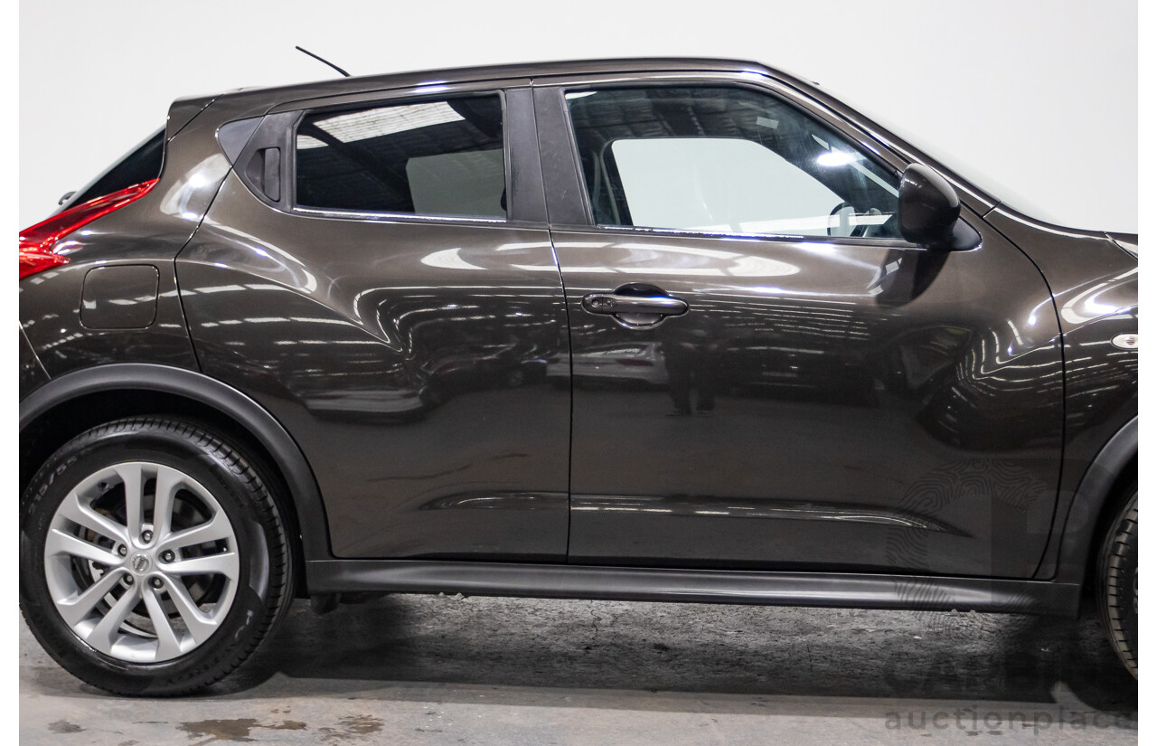 5/2015 Nissan Juke Ti-S (AWD) F15 4d Wagon Coyote Brown Metallic Turbo 1.6L