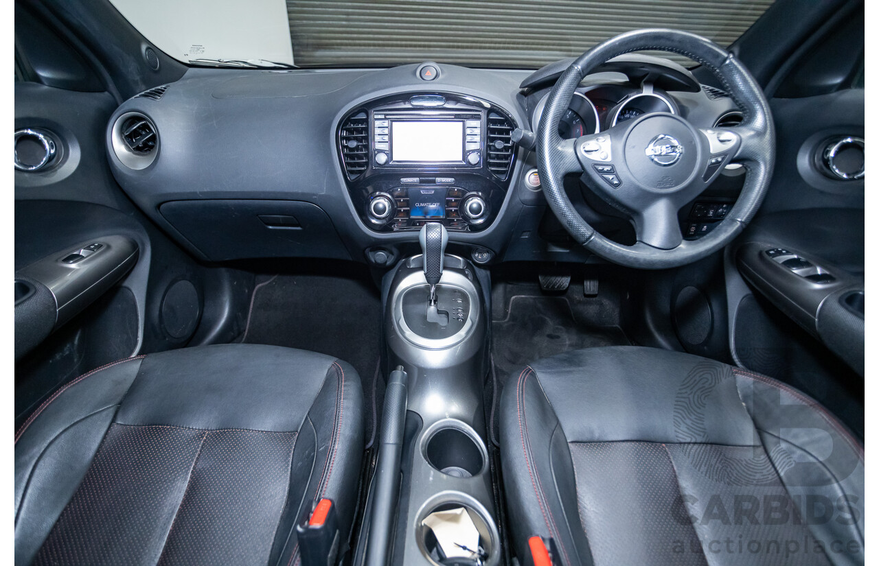 5/2015 Nissan Juke Ti-S (AWD) F15 4d Wagon Coyote Brown Metallic Turbo 1.6L