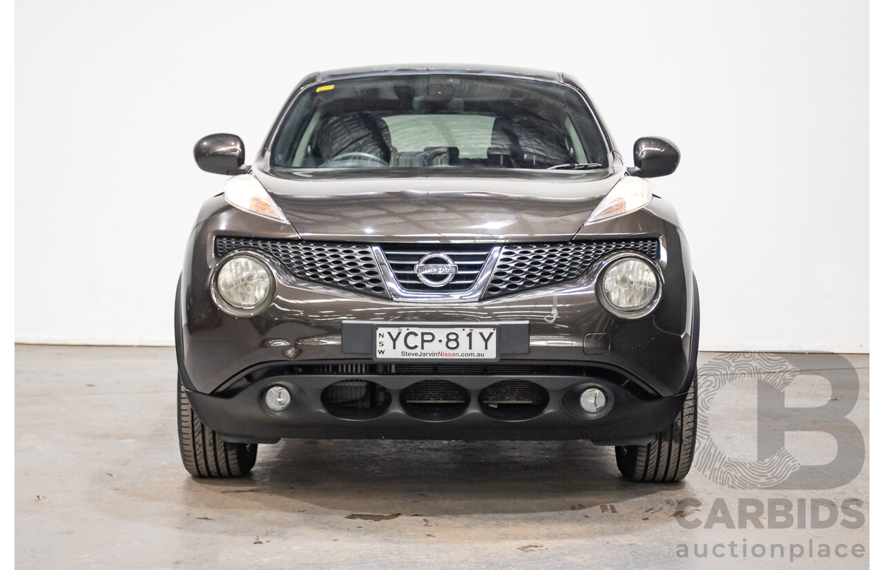 5/2015 Nissan Juke Ti-S (AWD) F15 4d Wagon Coyote Brown Metallic Turbo 1.6L