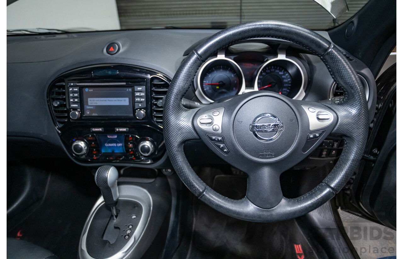 5/2015 Nissan Juke Ti-S (AWD) F15 4d Wagon Coyote Brown Metallic Turbo 1.6L