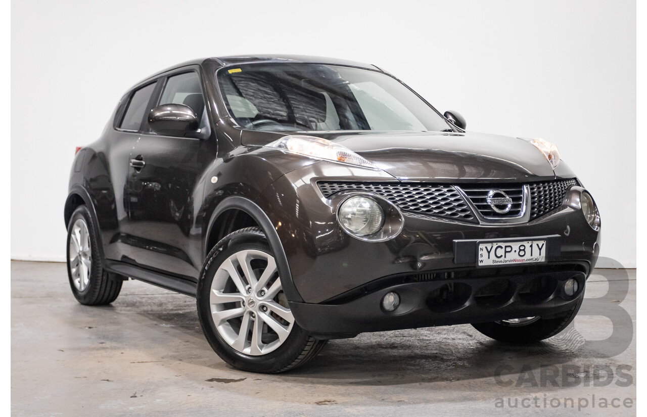 5/2015 Nissan Juke Ti-S (AWD) F15 4d Wagon Coyote Brown Metallic Turbo 1.6L