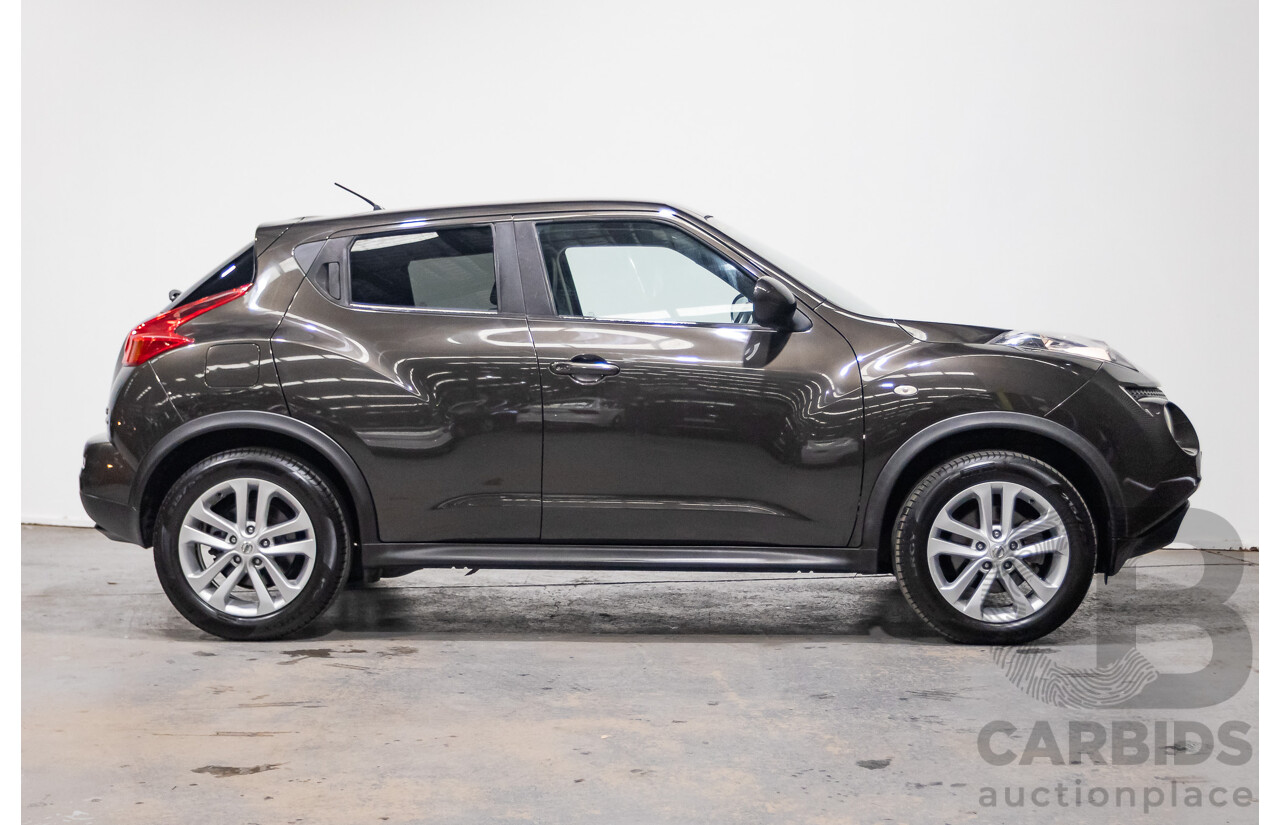 5/2015 Nissan Juke Ti-S (AWD) F15 4d Wagon Coyote Brown Metallic Turbo 1.6L