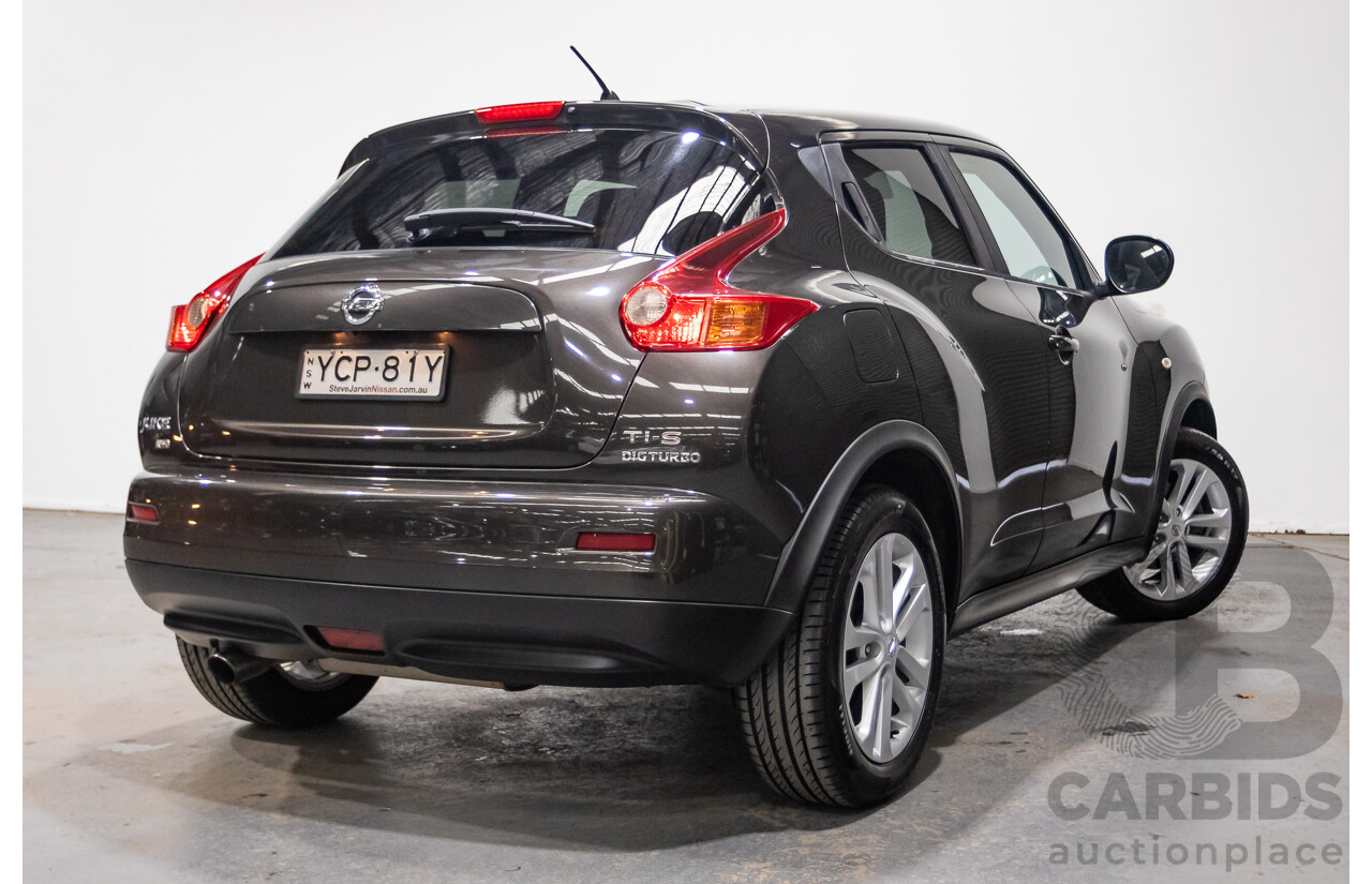 5/2015 Nissan Juke Ti-S (AWD) F15 4d Wagon Coyote Brown Metallic Turbo 1.6L