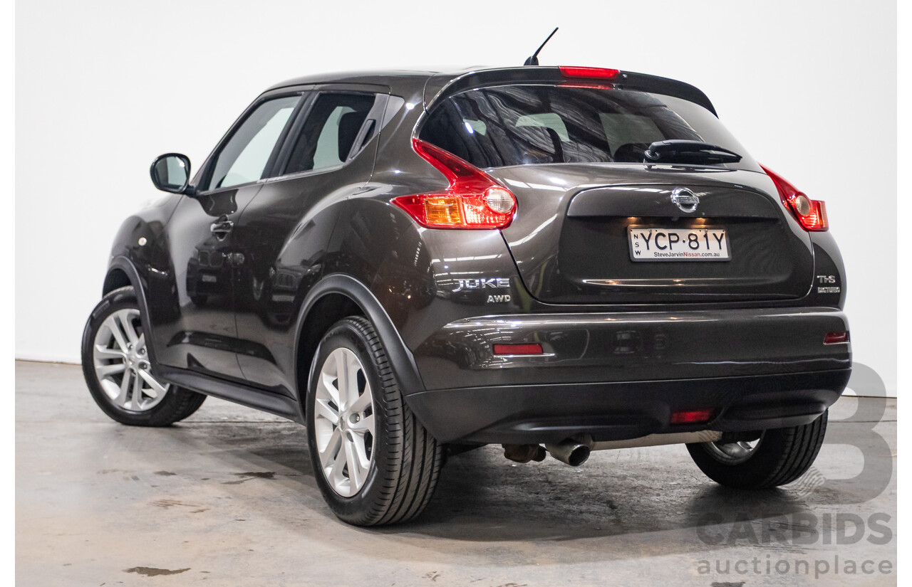 5/2015 Nissan Juke Ti-S (AWD) F15 4d Wagon Coyote Brown Metallic Turbo 1.6L